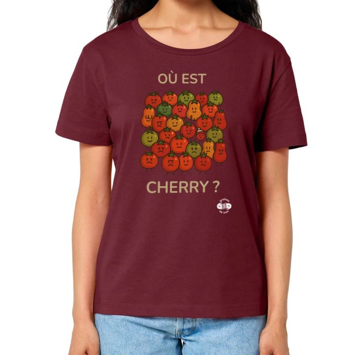 T SHIRT FEMME TOMATES